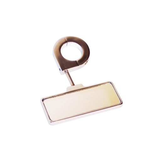 Rear View Mirror, Billet Clamp On Style, for 1-1/2 Tube
