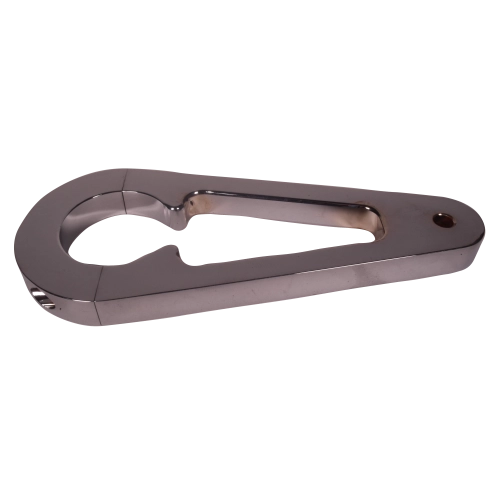 Aluminum Mirror Bracket, for 1-1/2 Tube, Polished Sold Each