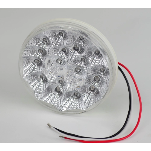 Latest Rage AC945520AC Led Round Tail Light, Clear/Amber, Sold Each