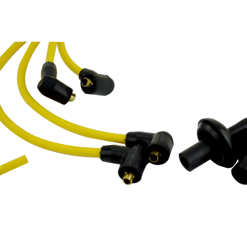 Bugpack spark plug wire set, Yellow