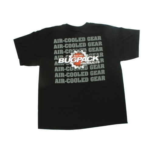 Bugpack B9-5092-4 Bugpack Logo Shirt, Black, XXL