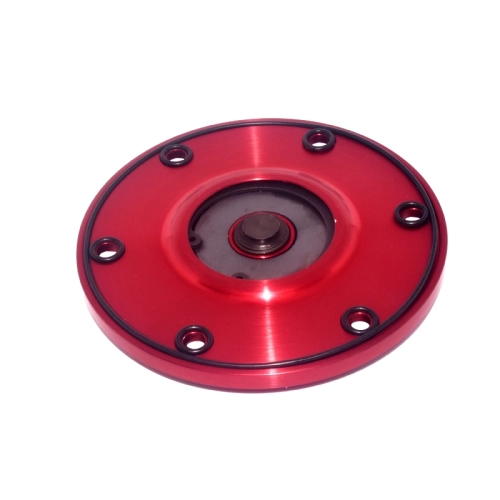 JayCee Mag-Plate Sump Drain With O-Ring, Red