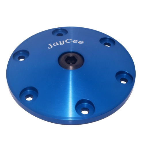 JayCee Mag-Plate Sump Drain With O-Ring, Blue