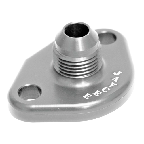 JayCee JC-2323-0 Fuel Pump Block Off, AN -10, Silver