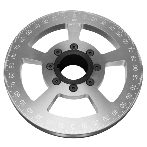EMPI JC86070 JayCee Billet 7 Inch Street Pulley, Silver