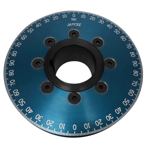 JayCee JC86370 JayCee Billet 4.5 Street Power Pulley, Blue