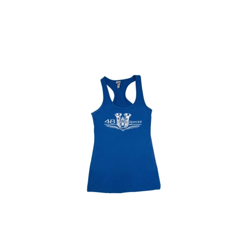 JayCee JC-9817-0 48 Special Womens Tank Top, Blue, 2XL