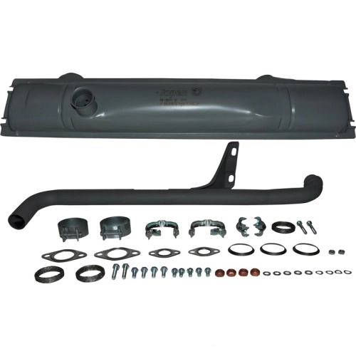 JP JP-8177-0 Complete Exhaust System, Fits Type 2 Bus 73-79