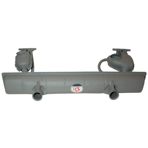 JP JP-8190-0 Muffler, 13-1600cc, fits Beetle 73-79 with EGR