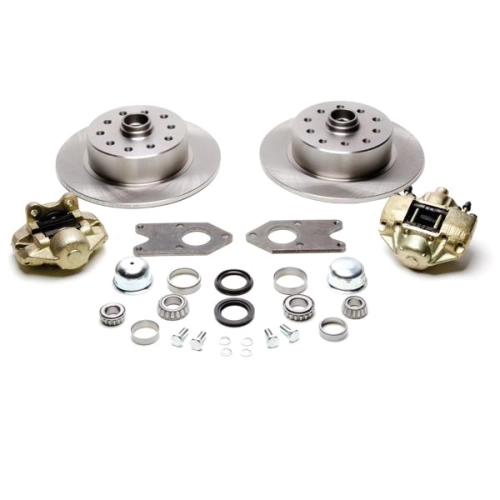 IAP AC498004 Disc Brake Kit, 5 on 4.5 Ford, Chevy 4.75, For King Pin