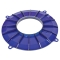 Finned Alternator Backing Plate, Blue