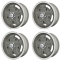 Corsa Wheels, Grey with Polished Lip, 5.5 Wide, 5 on 205mm