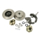 Drop Spindle Disc Brake Kit, 4 On 130mm for Ball Joint 66-74