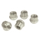Alloy Lug Nuts, Raw 14mm -1.5, 12 Point Ball Seat