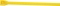 ALLSTAR PERFORMANCE ALL14136 Wire Ties Yellow 7.25 100pk AL