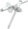 ALLSTAR PERFORMANCE ALL18149 Large Head Rivet Silver 250pk ALL18149