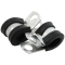 ALLSTAR PERFORMANCE ALL18302 Aluminum Line Clamps 3/8in 10p