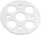 ALLSTAR PERFORMANCE ALL18471 Lightweight Scuff Plate Aluminum 1/2in 4pk ALL18471