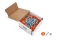 ALLSTAR PERFORMANCE ALL18684-50 Countersunk Bolt Kit Orange 50pk ALL18684-50