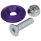 Countersunk Bolt Kit Purple 10pk ALL18687