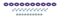 Countersunk Bolt Kit Purple 10pk ALL18687