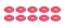 ALLSTAR PERFORMANCE ALL18696 Countersunk Washer Pink 10pk ALL18696