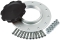 ALLSTAR PERFORMANCE ALL40136 Fuel Cell Cap and Bung RCI/JAZ 12-Bolt Black ALL40136