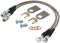 ALLSTAR PERFORMANCE ALL42032 DOT Brake Hose Kit Metric GM ALL42032