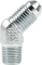 ALLSTAR PERFORMANCE ALL50011 Adapter Fitting -4 To 1/8 NPT 45 Degree ALL50011