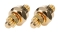 ALLSTAR PERFORMANCE ALL76122 Gold Side Post Terminal 1pr ALL76122