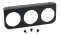 3-Hole Gauge Panel, for 2-1/16