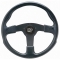 Steering Wheel, Rally Gt 13 Diameter, 3 Dish, 5 Bolt