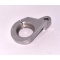 JayCee Billet Distributor Clamp with Timing Marks, Silver