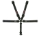 Seat Belt Restraint 2in 5 Point Black