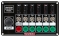 QUICKCAR RACING PRODUCTS QRP50-864 Black Plate, 6 Switches & 1 Button Fused & Lit. 50-864