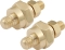 QUICKCAR RACING PRODUCTS QRP57-660 Battery Side Posts, Gold Plated 57-660