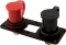 QUICKCAR RACING PRODUCTS QRP57-718 Charging Posts with Flat Bracket 57-718