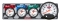 QUICKCAR RACING PRODUCTS QRP61-6042 Flag 3-1 OP/WT/FP/5 In Tach 61-6042