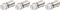 QUICKCAR RACING PRODUCTS QRP61-698 White LED Light Bulbs 4-Pack 61-698