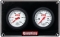 QUICKCAR RACING PRODUCTS QRP61-7001 2 Gauge Extreme Panel OP/WT