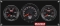 QUICKCAR RACING PRODUCTS QRP69-2031 Redline 2-1 Gauge Panel OP/WTw/ Recall Tach 69-2031