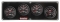 QUICKCAR RACING PRODUCTS QRP69-3246 Redline 3-1 Gauge Panel OP/WT/WP w/ 2-5/8in Tach 69-3246