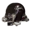 Pulley Guard, Chrome with Louvers, for Aircooled VW