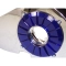 Finned Alternator Backing Plate, Blue