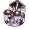 Oil Filter Adapter, Upwards Facing Ports