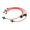EMPI 00-9411-0 Spark Plug Wire Set, 7mm, Red, for Type 1 VW