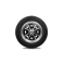 Wheel Tire Combo, Sprintstar Black Polished, 165/80R15 4x130