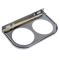 2 Hole Gauge Panel, Chrome for 2-1/16