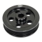 Serpentine Belt Pulley System, Black Anodized for Type 1 VW