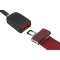 Seat Belt, Stock Style, 3 Point, Red